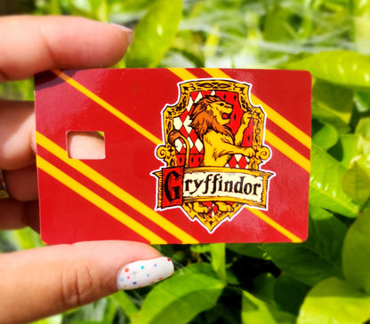 HOGWARTS Houses inspired Credit card skins/covers
