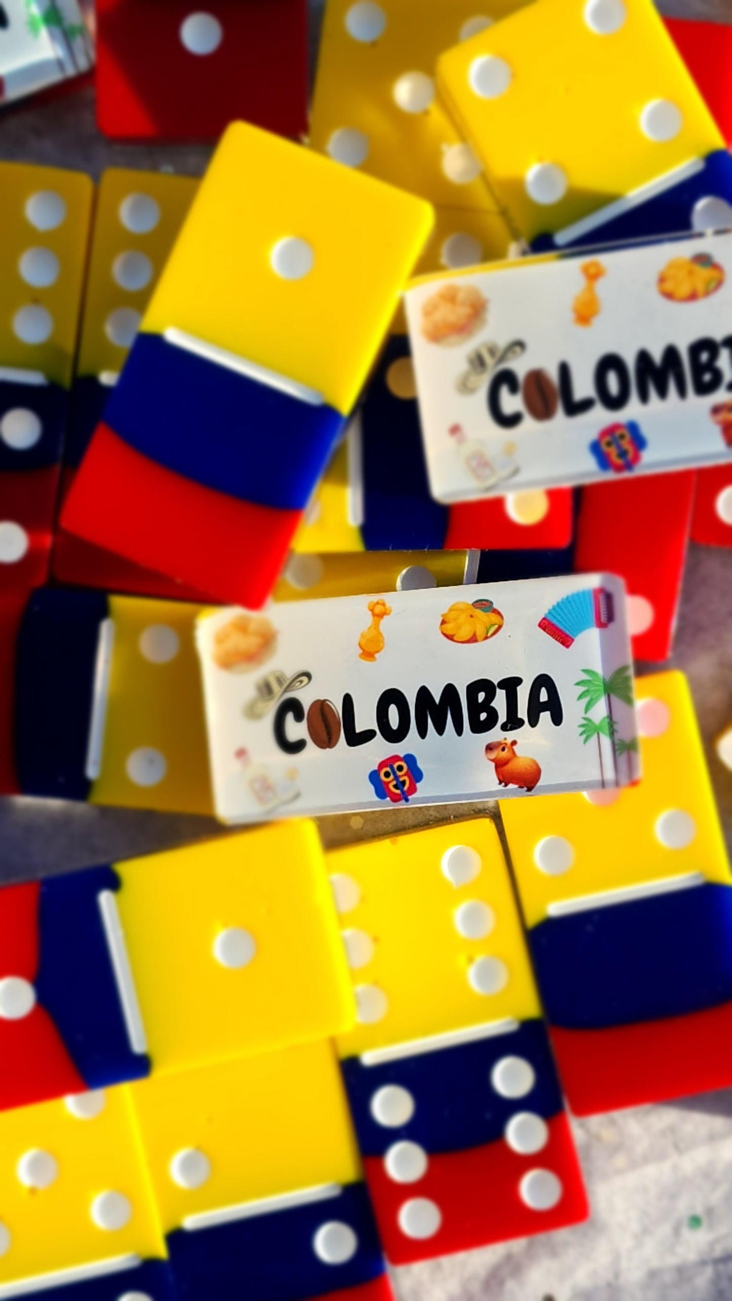 Colombian Domino Set.