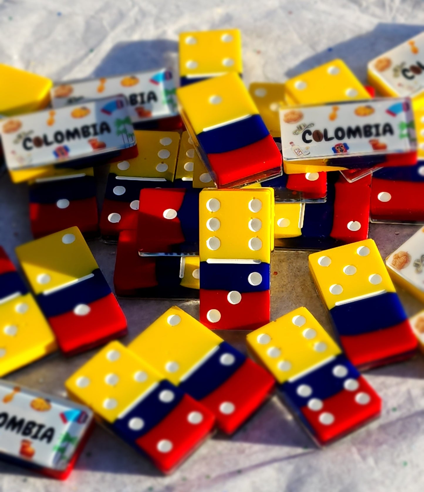 Colombian Domino Set.